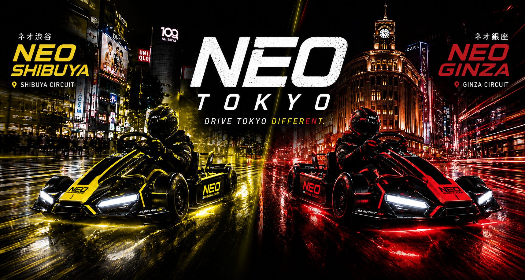 NEO TOKYO KART — Tokyo street go-kart tour